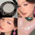 Metallic Glitter Eyeshadow Cream Chameleon Butterfly Green Shimmer