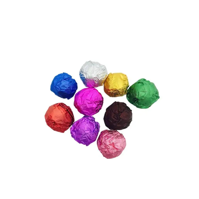 15x15CM Aluminum Foils Wrapping Paper Sheets Foil Candy Package Zpaxo