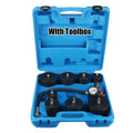 Car Turbocharger System Leak Tester 1-3 8'' 3-1 2'' Adapters Pressure