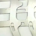 Golf 7 Front Bumper Adjustment Brackets – Stainless Steel 2-Pc