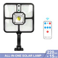 Solar Light Motion Sensor Outdoor Powered Security Garden Dimmable Zpaxo Integrated-220SMD China Mainland