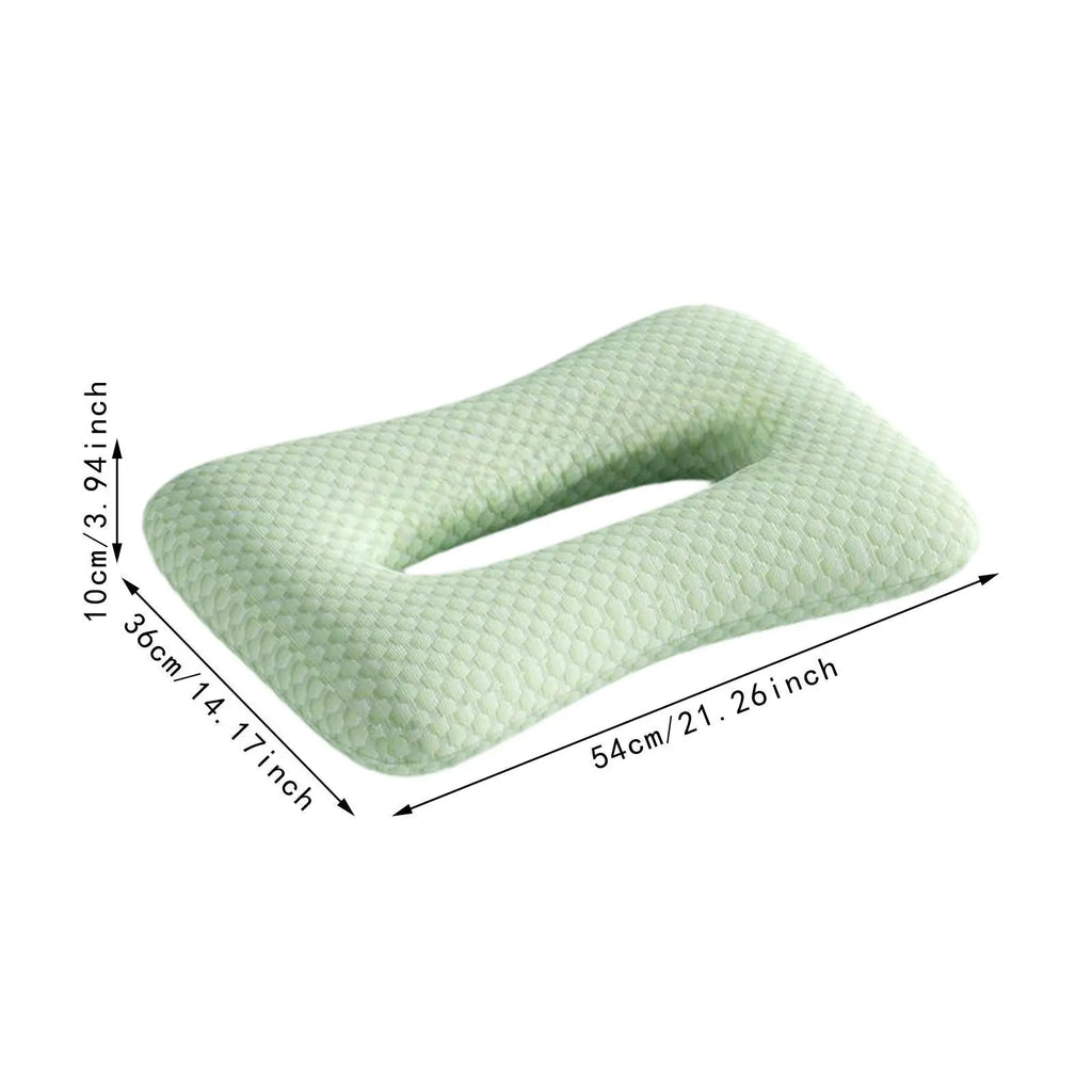 Ear Piercing Pillow Couch Office Ergonomic Design Removable Cover Zpaxo