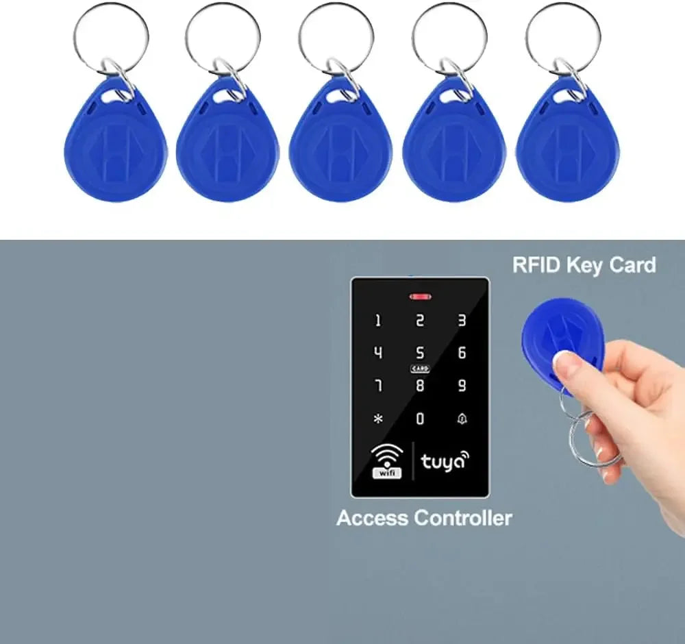 T5577 125KHZ ID Key Card Access Control Tags Rewritable RFID Tag Zpaxo
