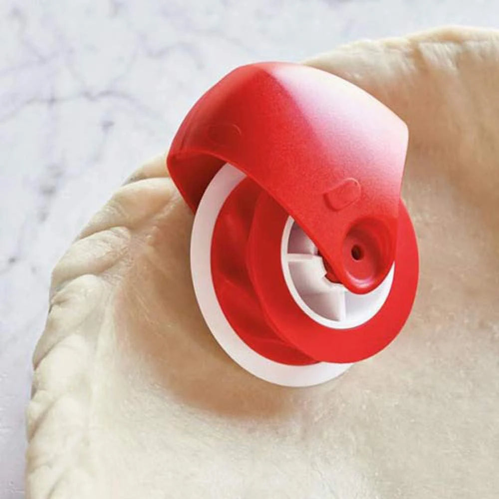 Pastry Cutting Wheel Pizza Pie Crust Pastry Cutter Wheel Decorator Rolled Pastry Pie Crimper Baking Tools Zpaxo