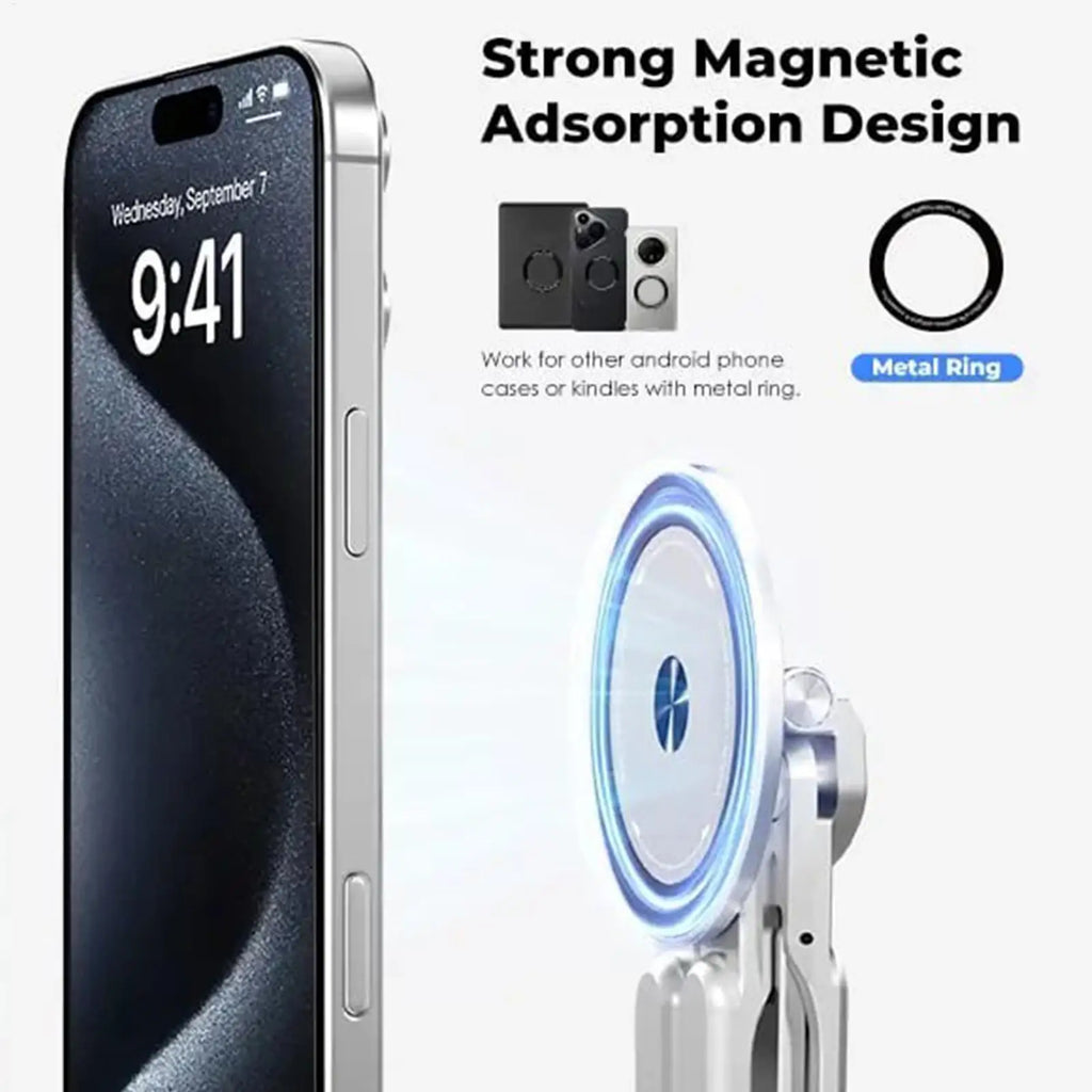 Adjustable Laptop Stand Magnetic Foldable Aluminum Alloy Portable