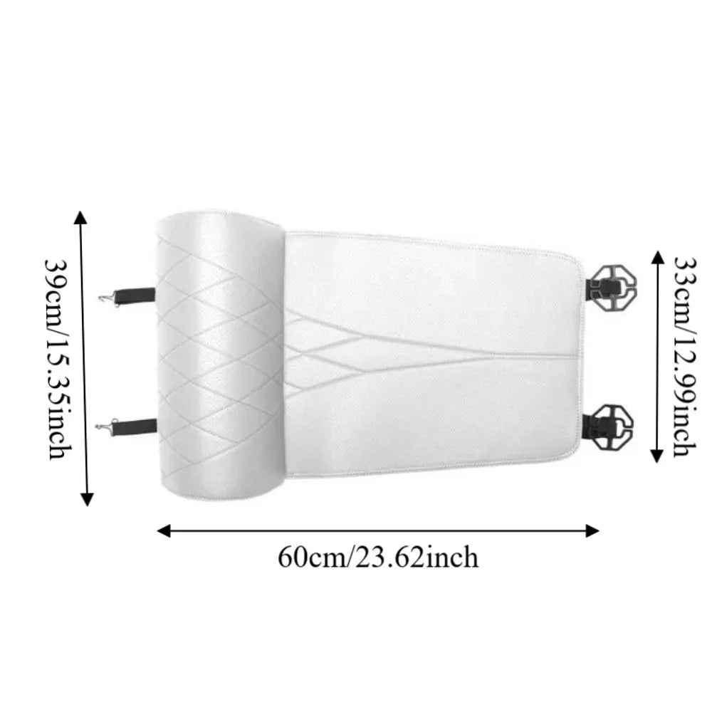 Universal Car Seat Leg Support Extension Leather Thickened Auto Zpaxo