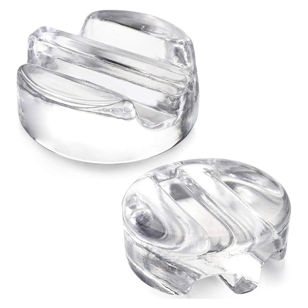 Fermentation Jar Weights Clear Flat Bottom Easy Grip Stones Pickles