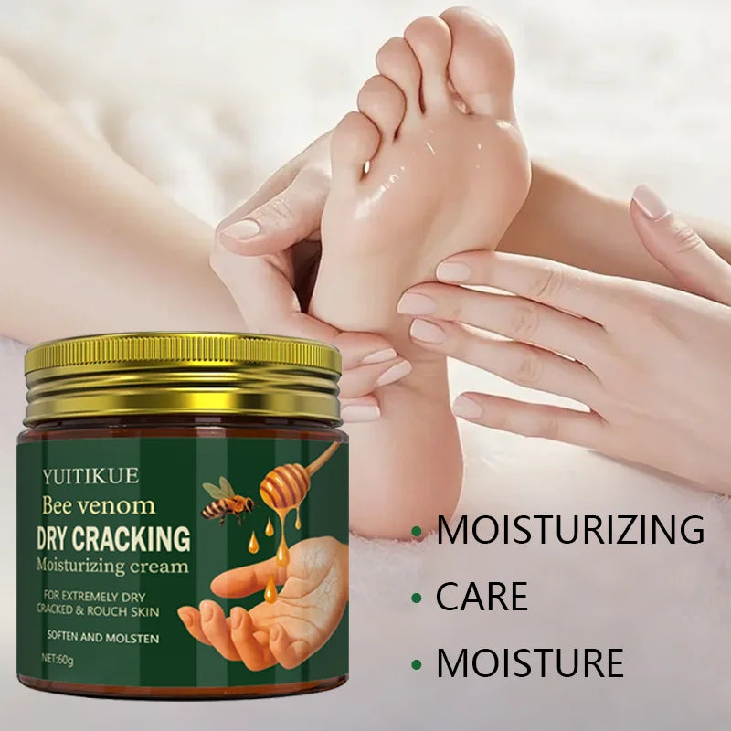 Bee Venom Repair Cream 60g – Dry & Cracked Hands & Feet Foot & Hand Cream Zpaxo