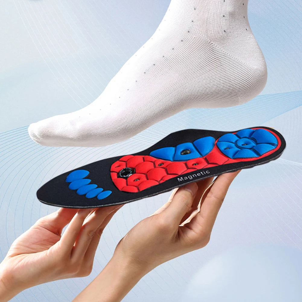 Medical Magnetic Therapy Sports Insoles Massage Foot Weight