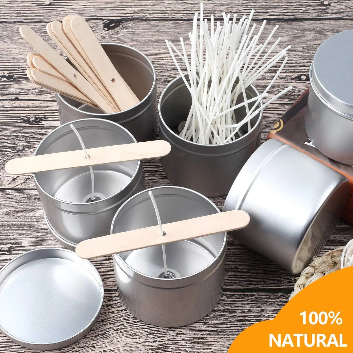 Wooden Candle Wick Holders – 30/50pc Wick Centering Tool Candle Making Tool Zpaxo