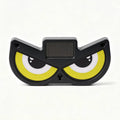 Car Accessories No Drill Solar Light Wireless Suction Cup Demon Eye Zpaxo Black-yellow