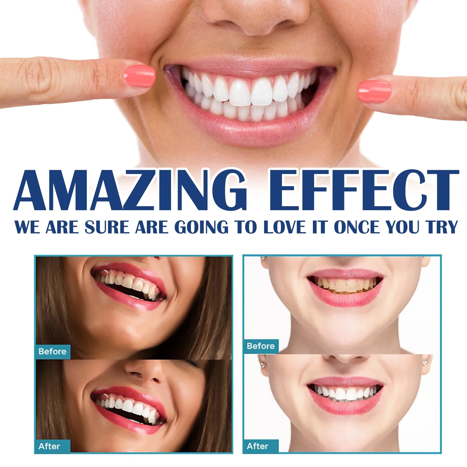 Instant Teeth Whitening Paint 5ml Remove Stains and Yellow Teeth Fast Acting Smile Brightener No Sensitivity Vegan Formula Zpaxo
