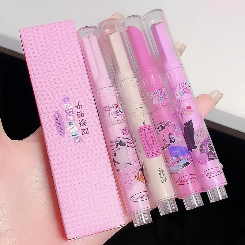 Watery Clear Lip Glaze Flower Love Jelly Mirror Lipstick Waterproof Zpaxo