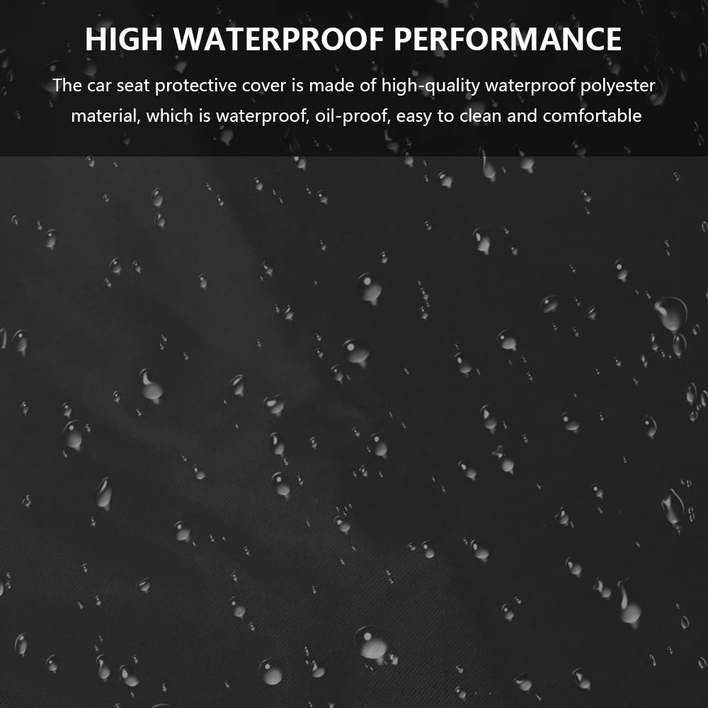 Car Seat Cover Waterproof Fabric Universal Car Seat Covers Set Accessories Interior For Most Car Suv Truck Van Seat Cushion 2024 Zpaxo