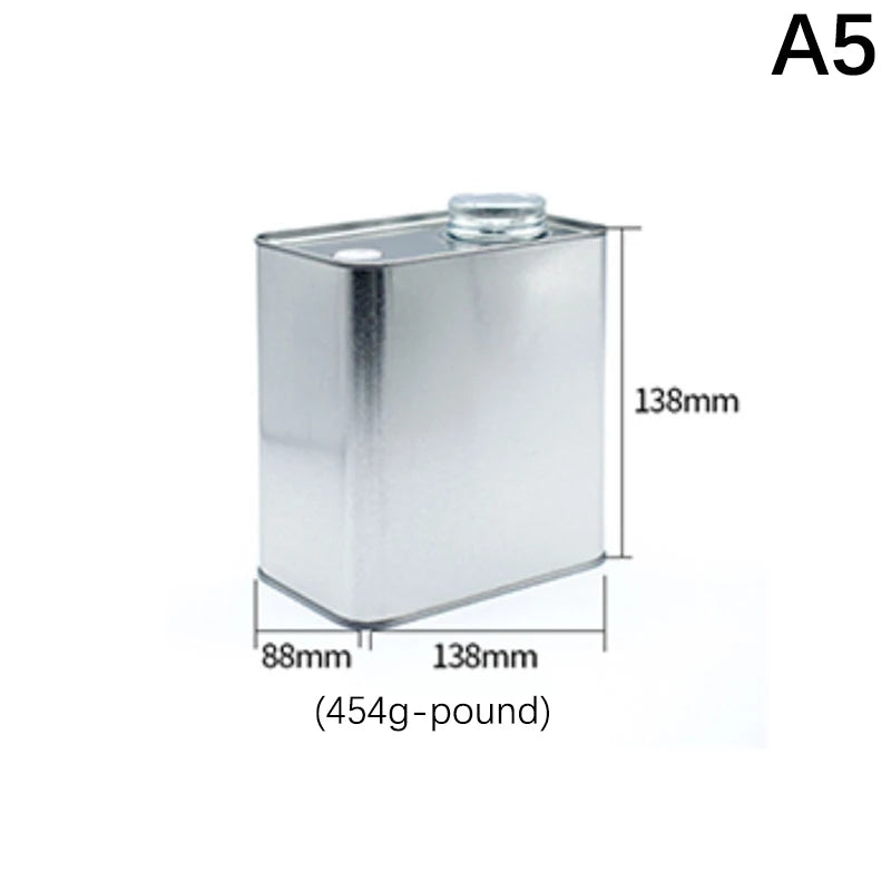 CM1PC Tinplate Coffee Bean Airtight Jar Outdoor Camping Tin Box Zpaxo A5