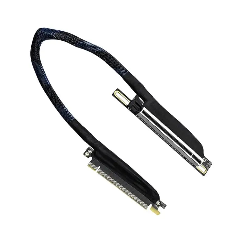 652F Fast Speed 64GT S PCIe 5 0 GPU Extension Cable 270 Turn Braided Zpaxo