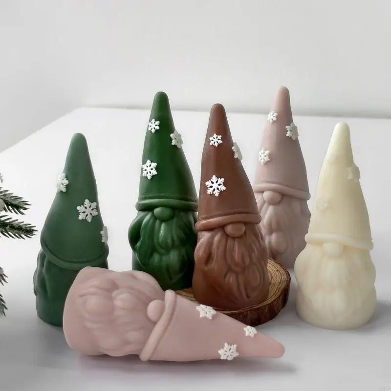 Dwarfs Silicone Molds Plasters Epoxy Resin Christmas Baking Casting