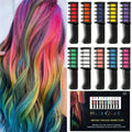 10 color portable Hair dye set Chalk Comb temporary washable hair dye Zpaxo 10pcs
