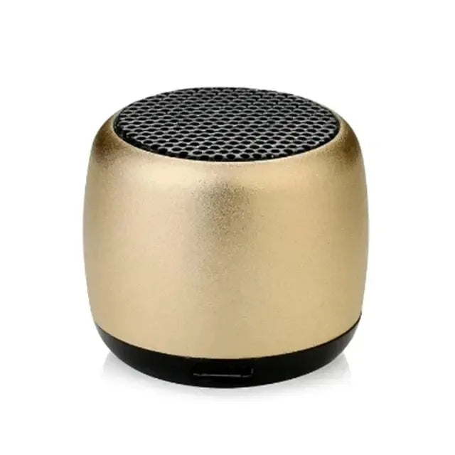 Portable Bluetooth Speaker Music Stereo Surround Mini USB Outdoor Zpaxo Gold