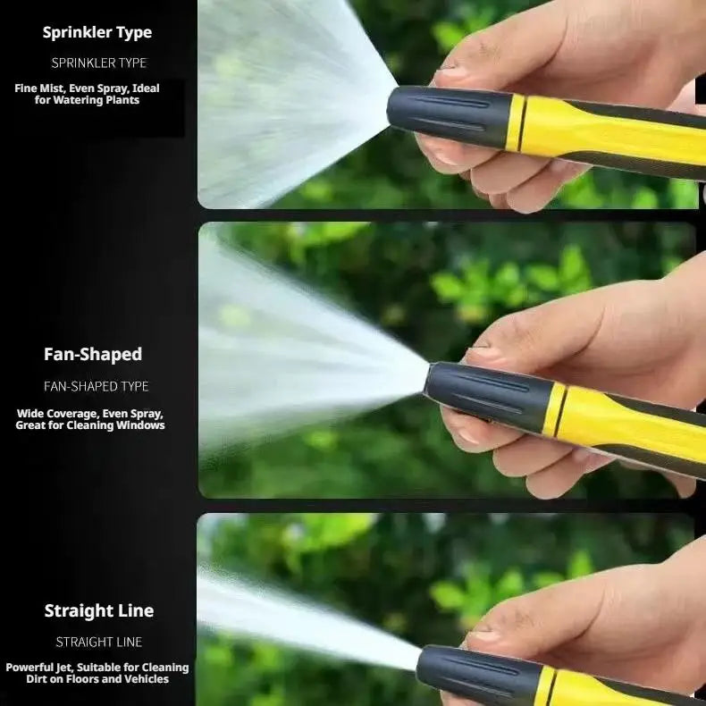 Adjustable High-Pressure Garden Hose Spray Nozzle & Car Wash Gun Garden Hose Nozzle Zpaxo