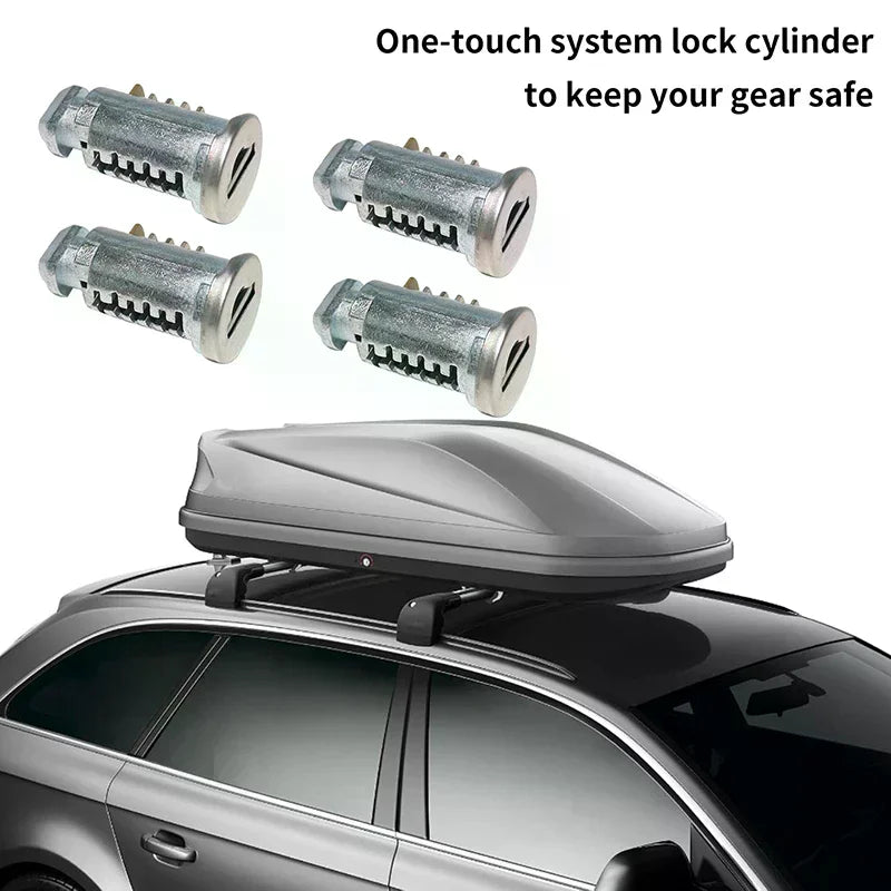 Roof Rack Locks Keys Lock Core Parts Cylinder Kits Car System Luggage Zpaxo