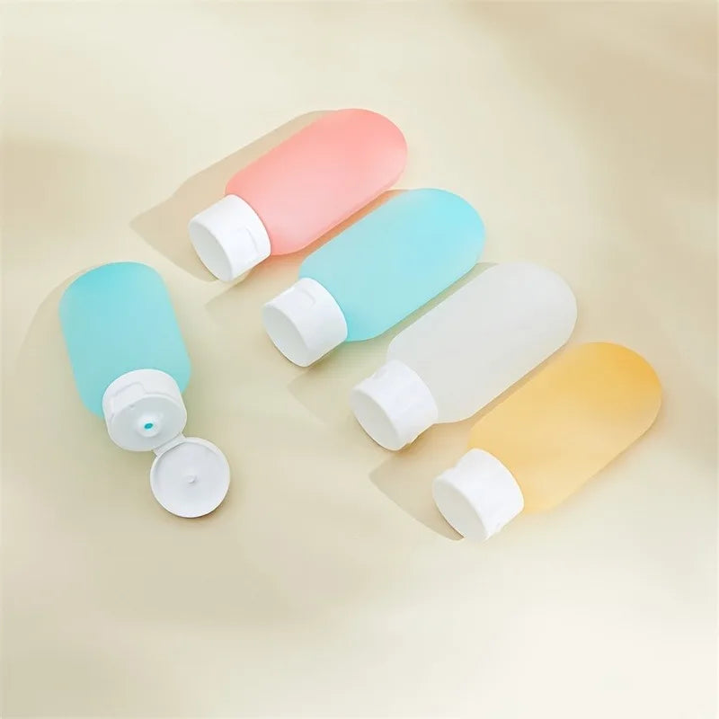 Refillable Travel-sized Bottles Leakproof Squeeze Tubes Cosmetics