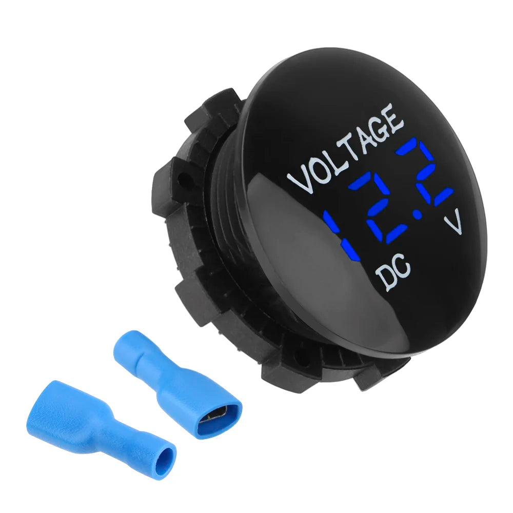 Voltage Meter Tester DC 12V-24V Car Auto Motorcycle Boat Mini Digital