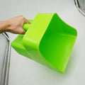 Plastic Enclosed Feed Scoop Heavy Duty Durable Stackable Feeding