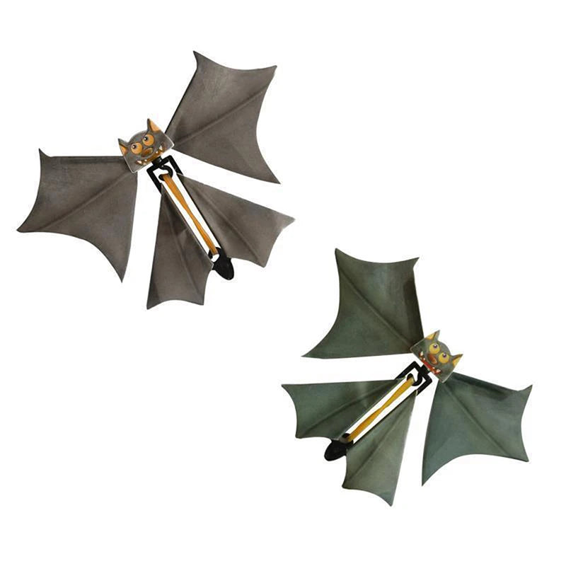 Funny Halloween Toy Flying Bat Prank Fairy Realistic Bookmark
