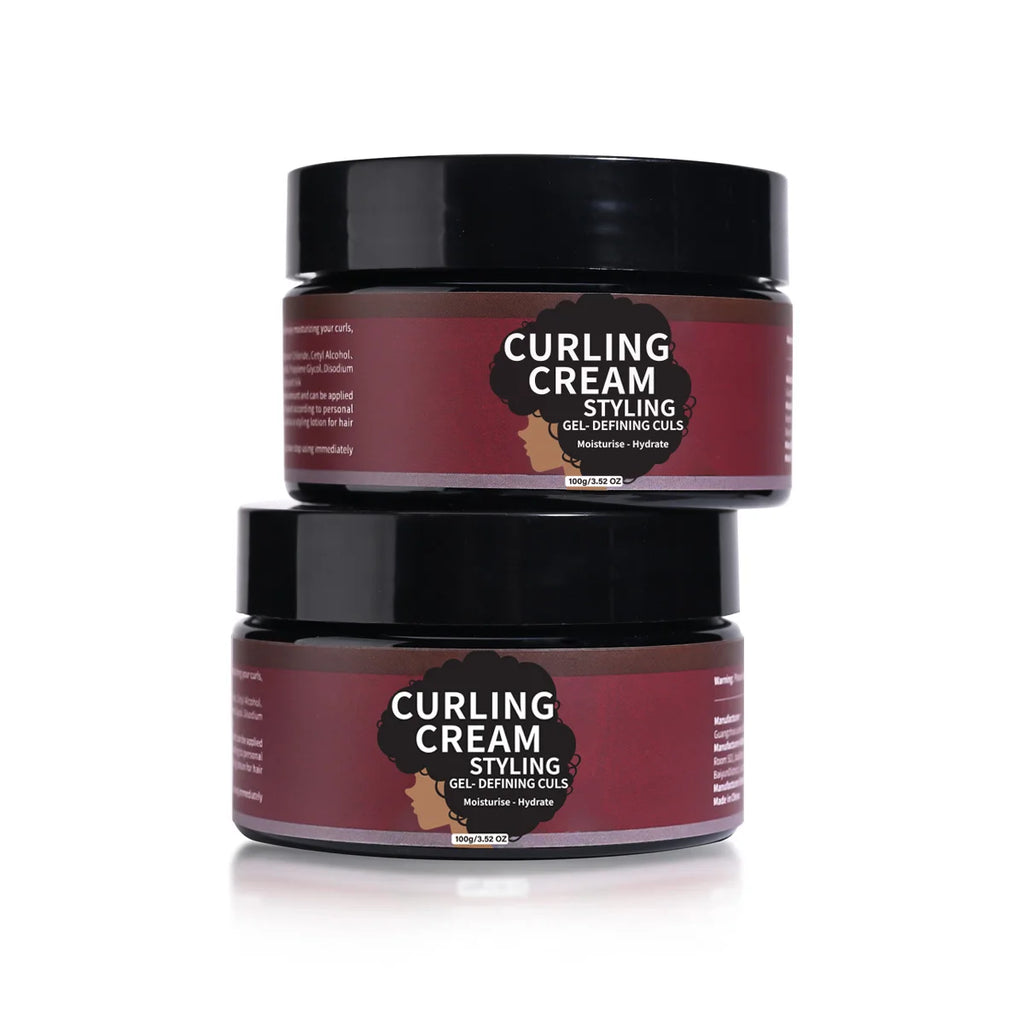 Moisturizing Styling Cream for Curly Hair - a Styling Cream for Creating Natural Curls and Achieving Lic Zpaxo