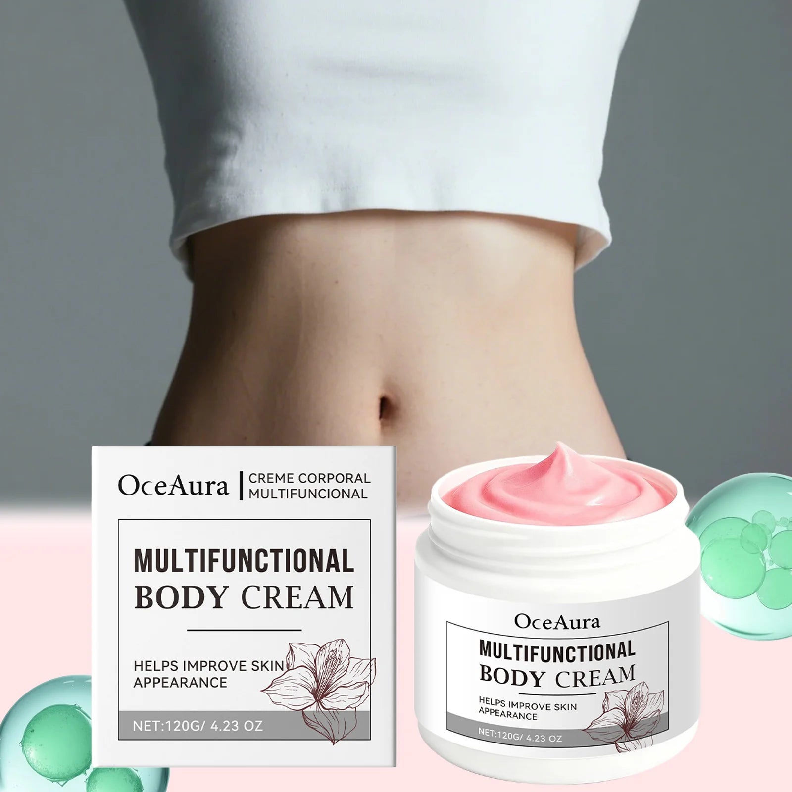 Pregnancy Stretch Mark Cream Hydrating Body Moisturizer for Belly Skin Winter Skincare Gift Set Holiday Maternity Care Present Zpaxo