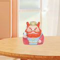 Resin Chinese Mythological Figurine Car Dashboard Ornament Fengshui Sculpture 2.3inch Tall for Bedroom Zpaxo Dragon King