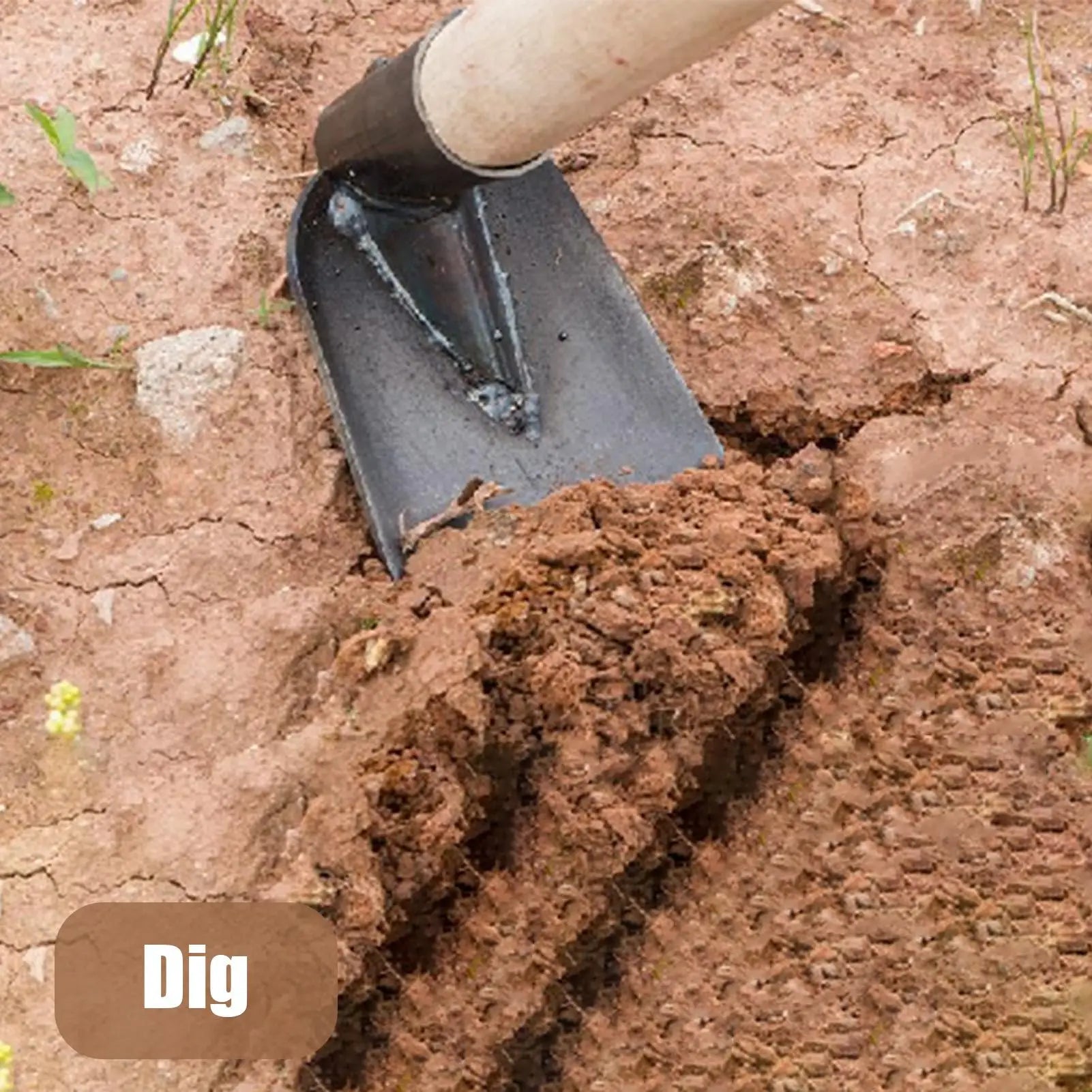 Digging Soil Small Hoe Used Household Outdoor Garden Farming Tools