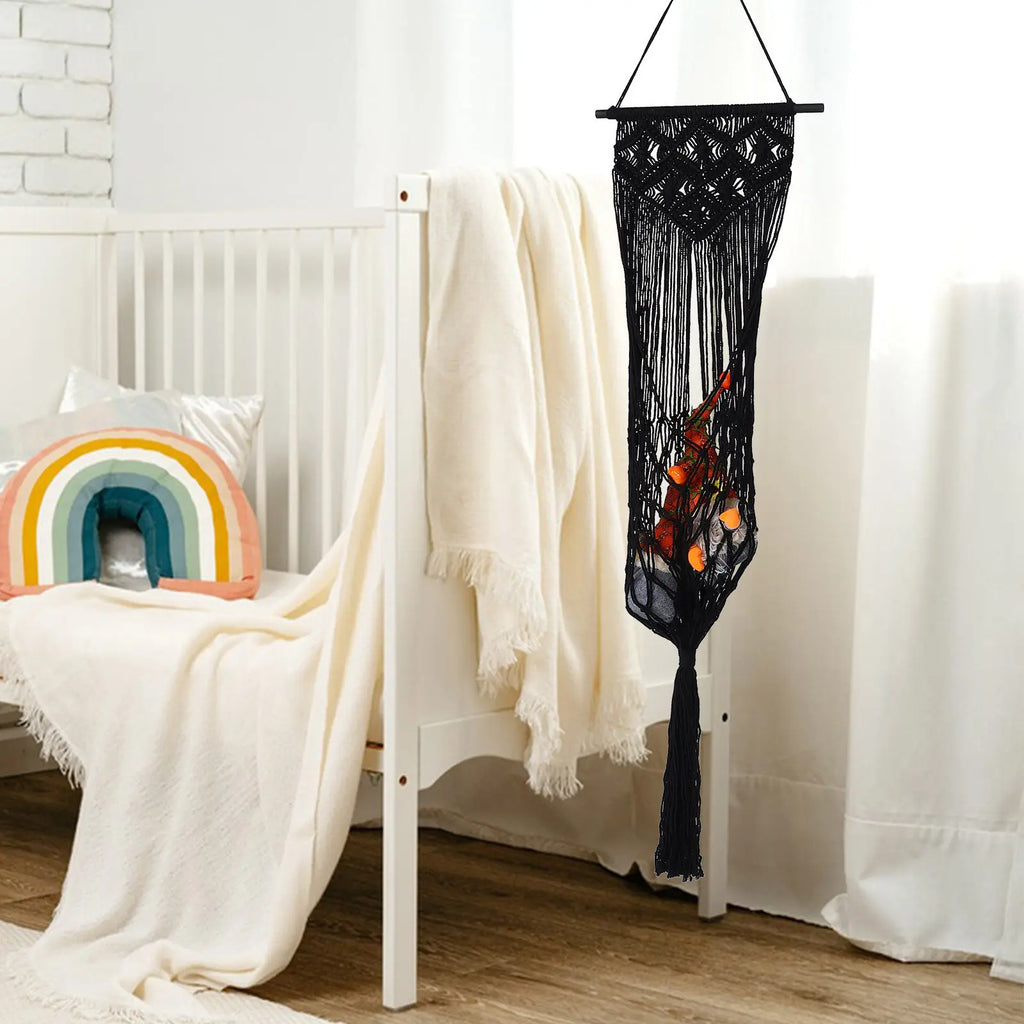 Stuffed Animal Storage Net Large Hanging Organizer Kids Bedroom Wall