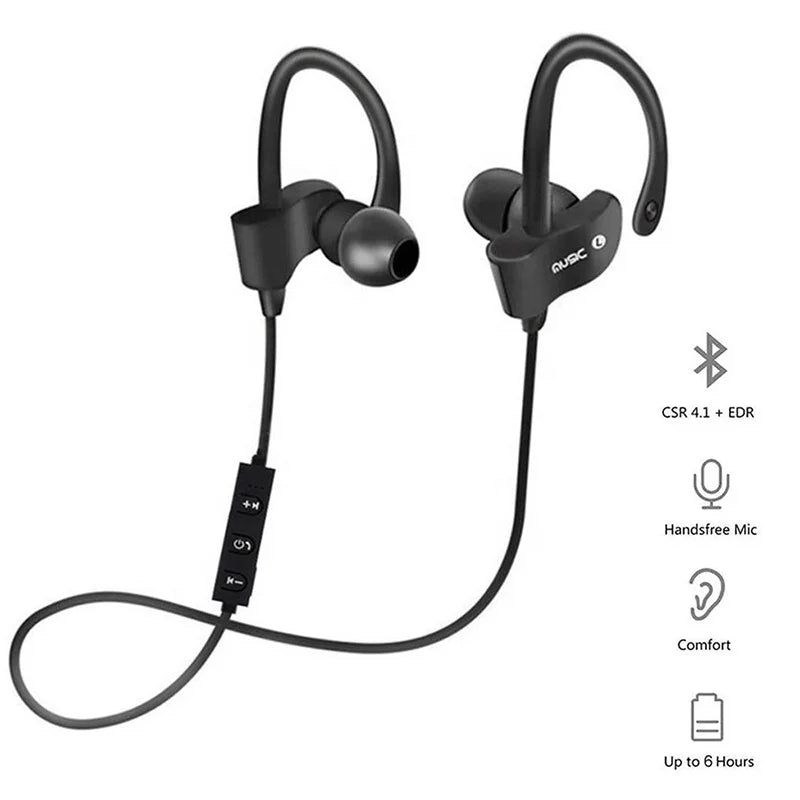 Wireless Bluetooth 4 1 Earphones Stereo Headset Music TWS Sports Zpaxo
