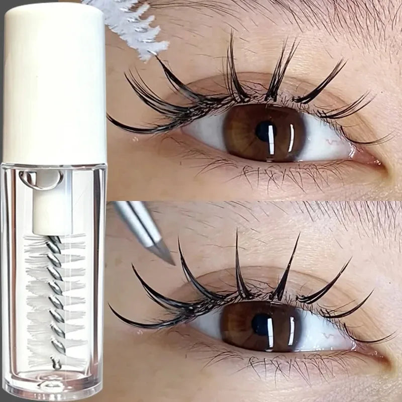 Mini Eyelash Styling Sealant Fast Drying Soft Brush Lashes Gel