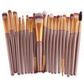 20 Eye Makeup Brushes Full Shadow Tools Popular Eyeliner Brush