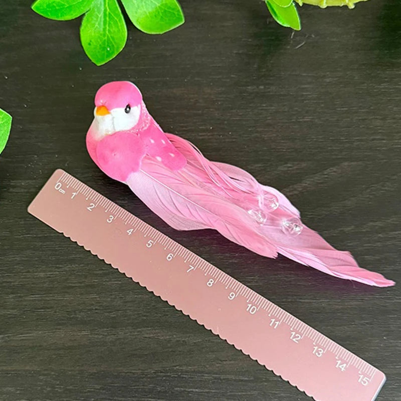 One-pack Artificial Foam Feathered Birds DIY Crafts Party Decor Zpaxo