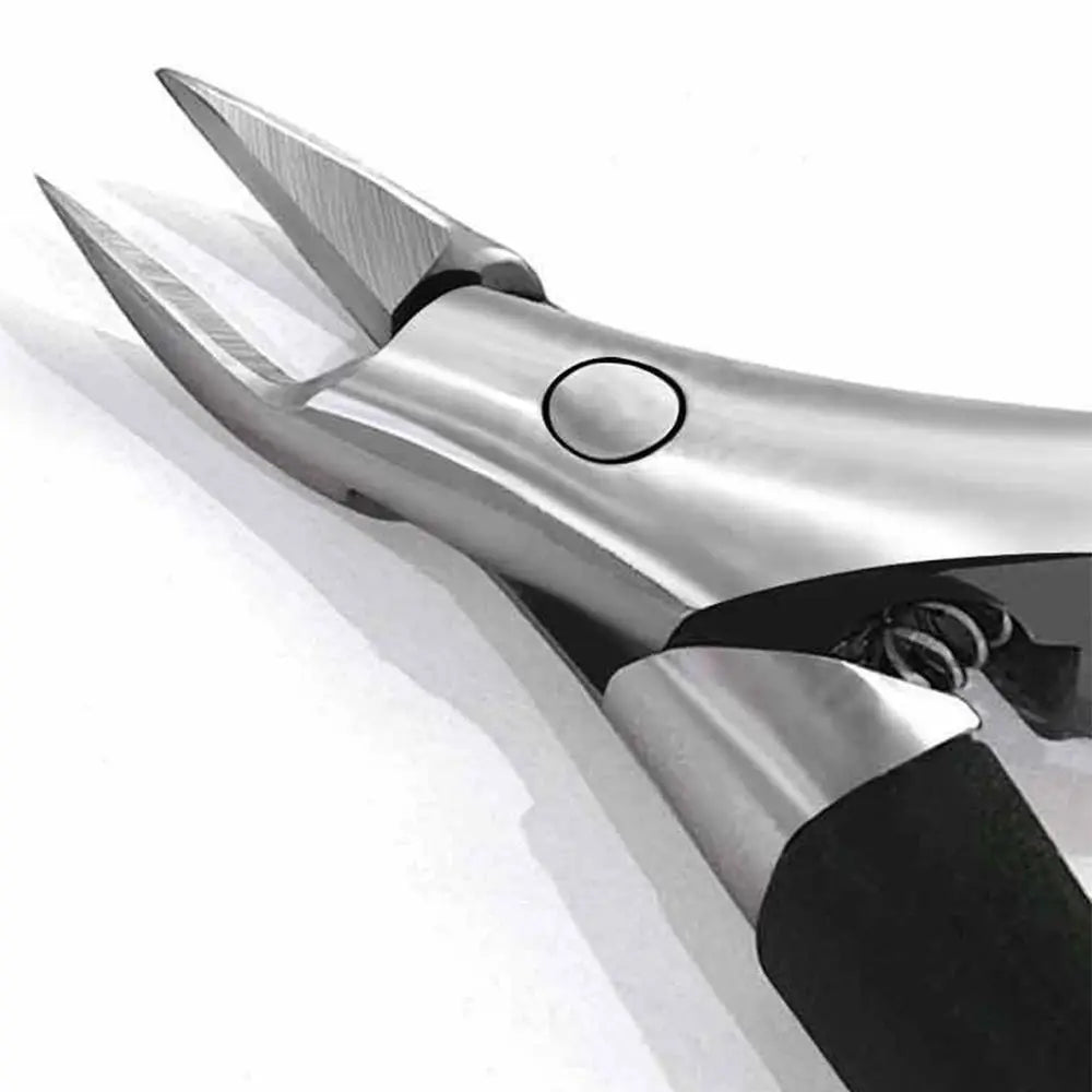 Professional Anti-Splash Slant Edge Nail Clipper Stainless Steel Eagle Beak Fingernail Clipper Trim Nails Manicure Tool Zpaxo