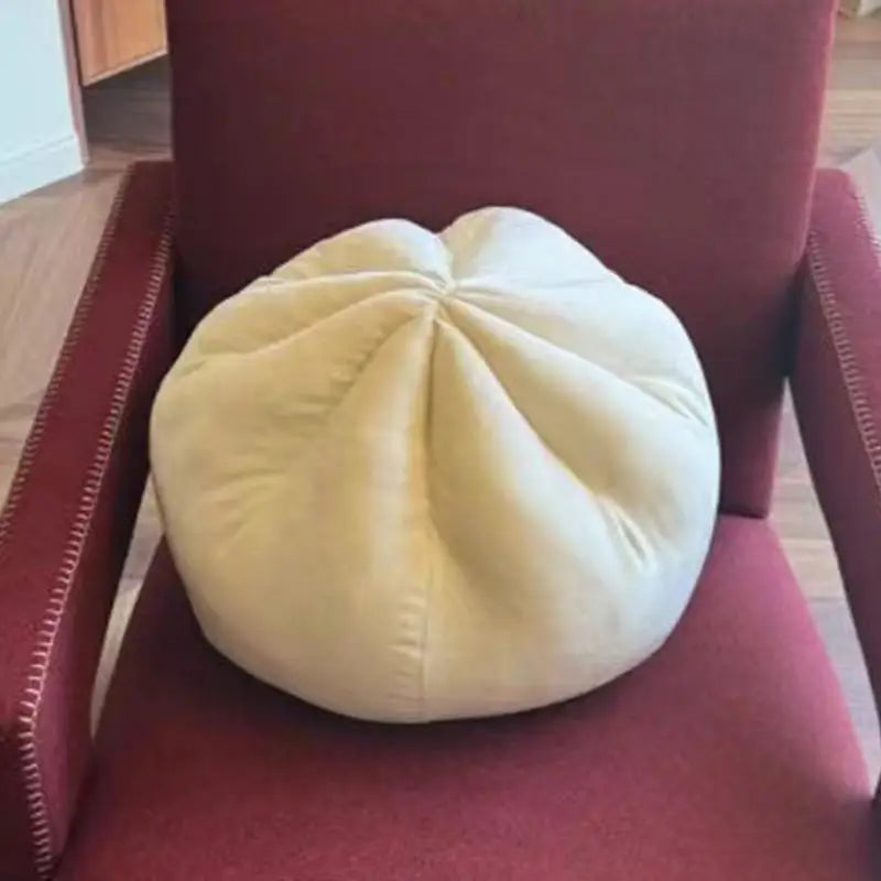 Plush Food Funny Plush Skin-Friendly Big Buns Design Pillows For Kids Living Room Decor Girls Boys Favorite Comfortable Zpaxo