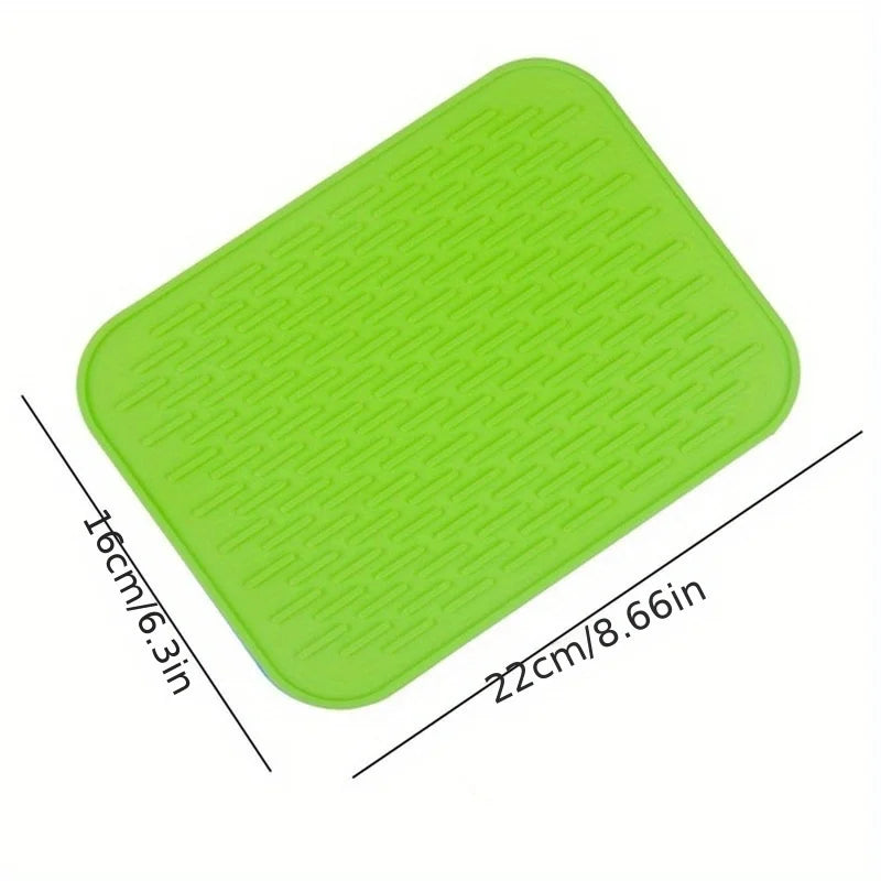 Pot Mats Silicone Placemats Coasters Creative Coffee Mats, Countertop Heat-Resistant Mats, Plate Mats, Heat-Insulating Pot Mats Zpaxo