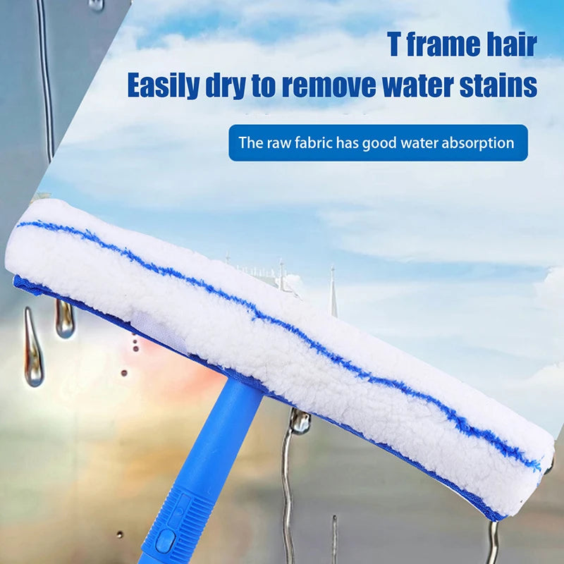 35cm Window Squeegee & Microfiber Washer Combo | Glass Wiper