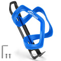 Bicycle Bottle Cage Road Mountain Bike Bottle Cage Riding Water Cup Holder Multi-functional Left And Right Side Pull Bottle Cage Zpaxo Blue