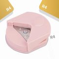 Mini Corner Rounder Paper Punch R4 Fillet Craft Machine Trimmer Card Zpaxo Pink