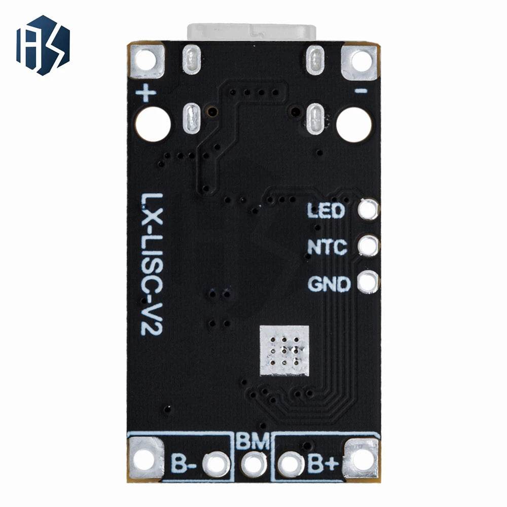 Type-c USB 2-3S BMS 15W 8 4V 12 6V 1 5A Lithium Battery Charging Zpaxo