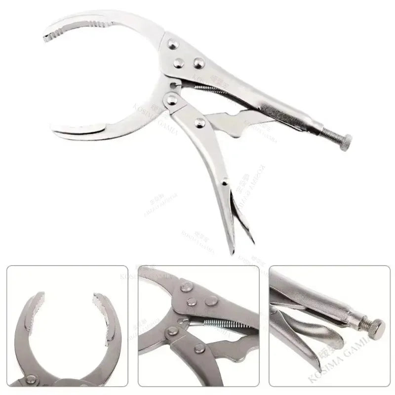 Adjustable Clamp Oil Filter Wrench – Universal Car & Truck