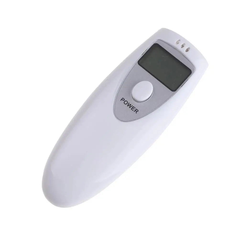 LED Digital Display Breathalyzer Analyzer Accuracy Portable No Contacted Digital Breathalyzer Durable Plastic Blow Breathalyzer Zpaxo