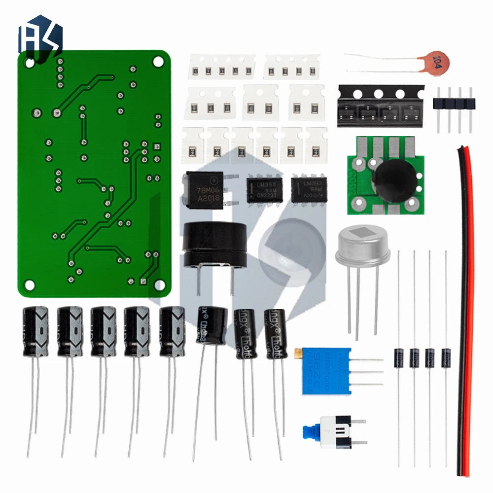 Pyroelectric Infrared Motion Sensor Module (HC-SR501) – Human Body Detection, Ideal for DIY Alarm & Electronics Learning Zpaxo