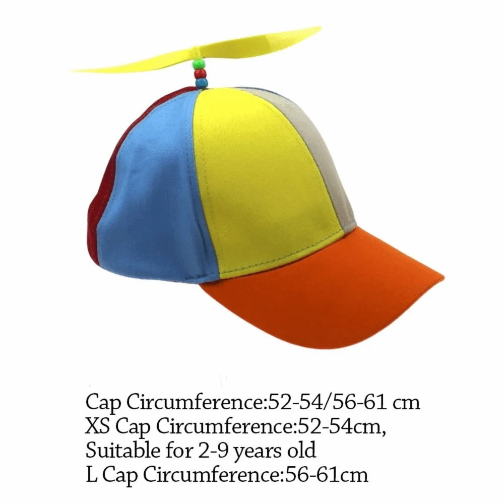 Casual Rainbow Baseball Cap Funny Helicopter Propeller Snapback Hat Bamboo Dragonfly Adventure Dad Hat Boys Girls Zpaxo