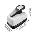 Easy Square Paper Hole Punch Tool Scrapbooking Card Making DIY Crafts